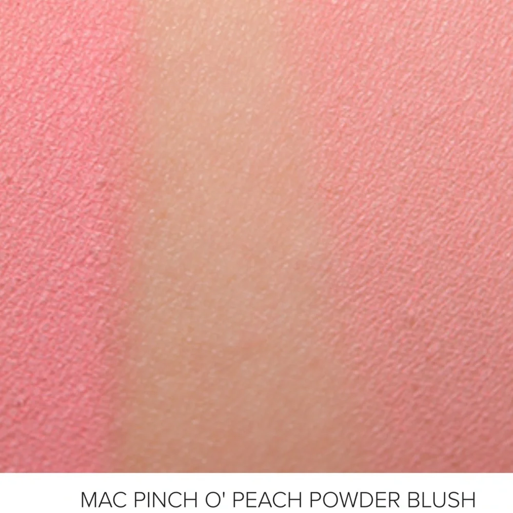 MAC Cosmetics Sheertone Blush in Pinch O Peach Swatched, Rare, Discontinued, HTF